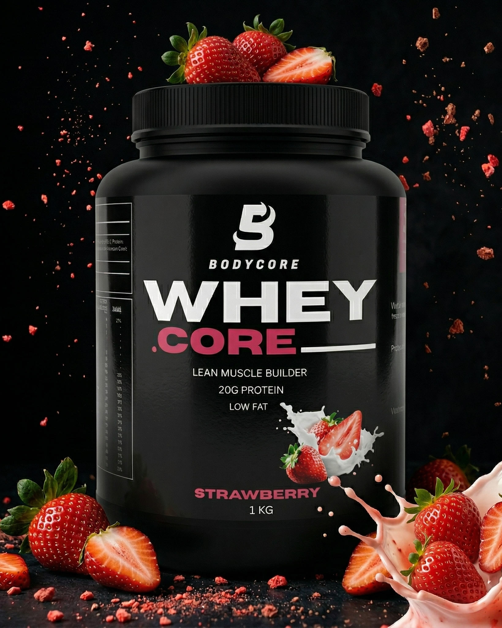 Strawberry Premium Whey Protein
