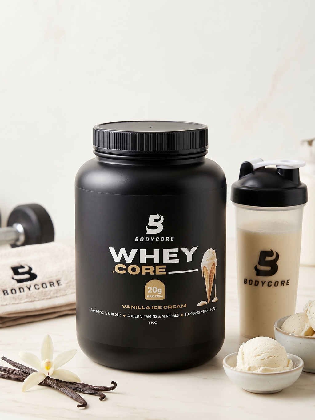 Vanilla Ice Cream Premium Whey Protein