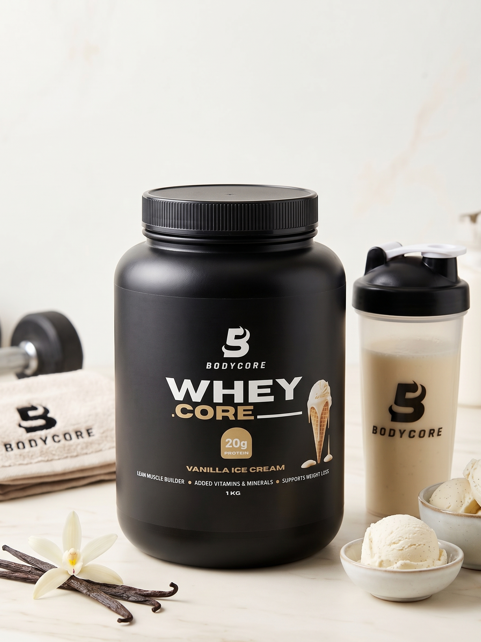 Vanilla Ice Cream Premium Whey Protein