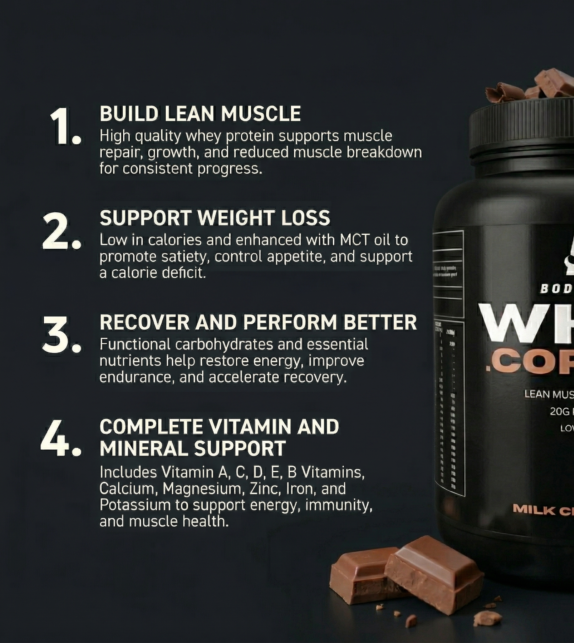 Milk Chocolate Premium Whey Protein